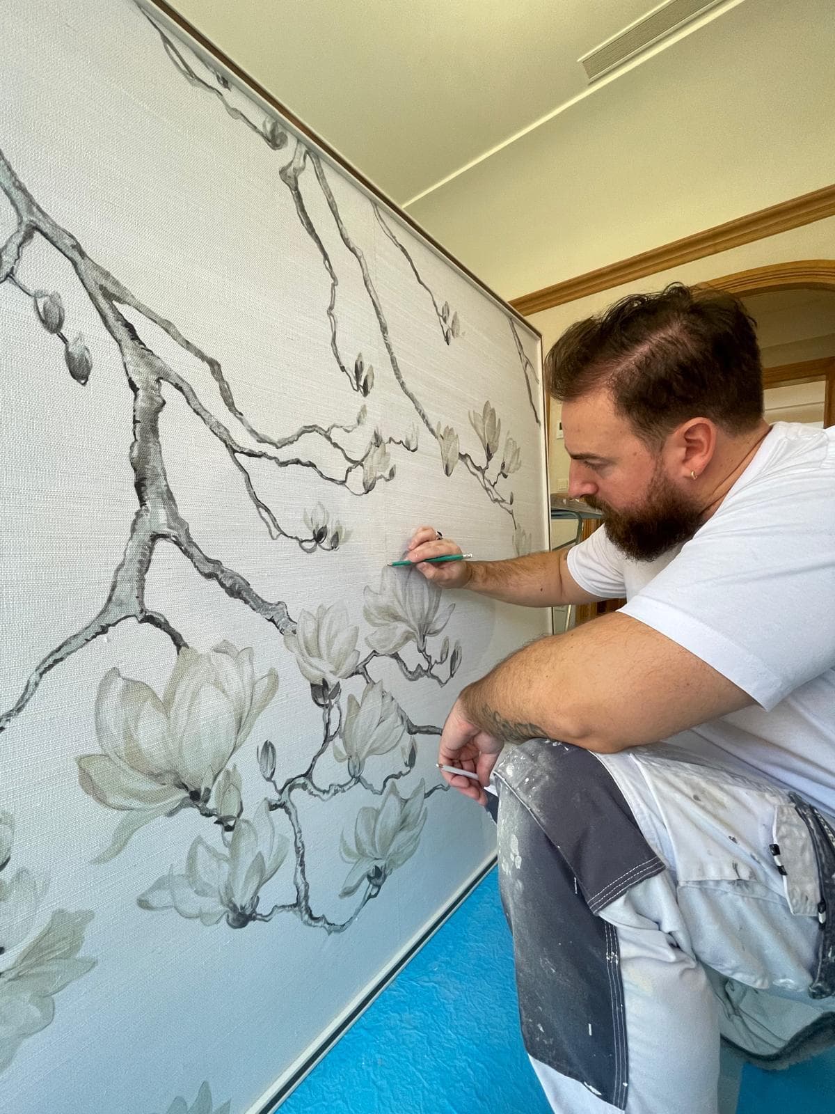 Nicolas Soufflet — poseur de papier peint, Carouge