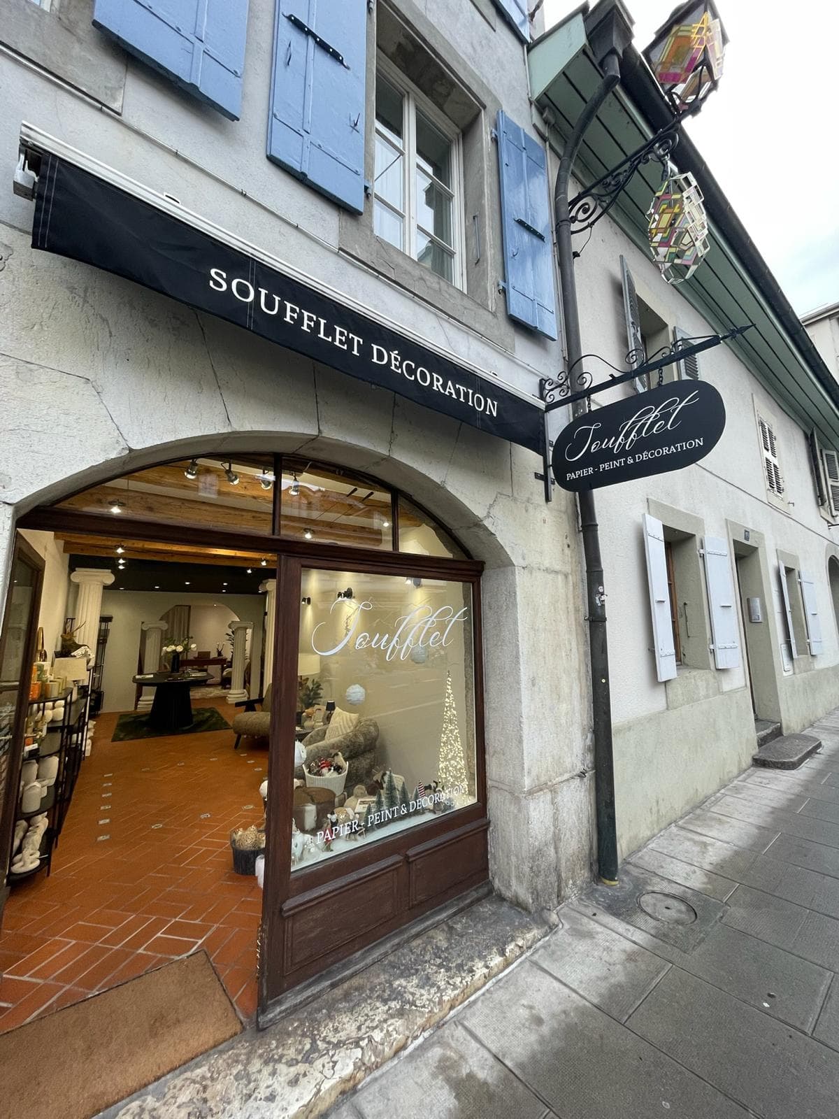 Showroom Soufflet Décoration — Rue Ancienne 17, Carouge